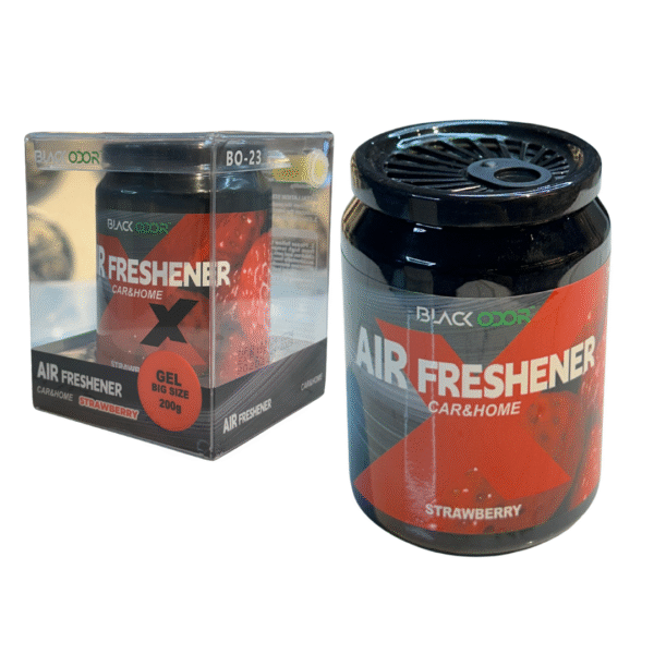 AIR FRASHNER - Strawberry 3 Black Odor - Air Freshener