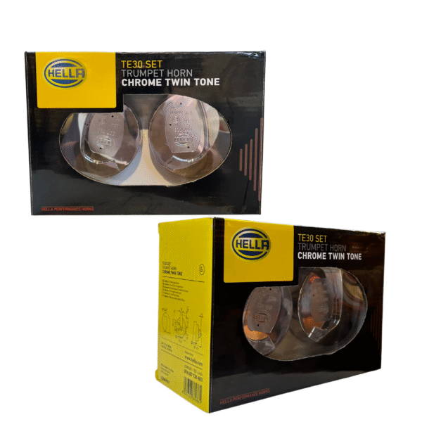 hella chrome windton horn 2 Hella Chrome Windtone Horn
